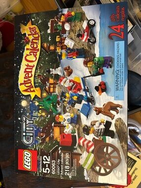 LEGO City Advent Calendar - Red, Green, Blue, White